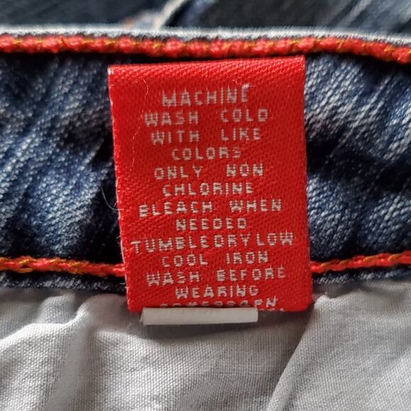 U.S. Polo Assn. Blue Straight Jeans Size 9/10 Juniors - Picture 10 of 10